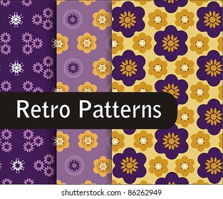 Floral Retro Patterns