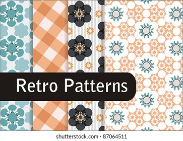 Floral Retro Patterns