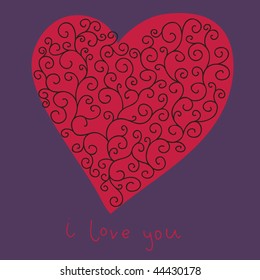 Fondo floral romántico