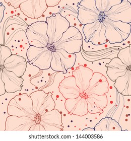 Floral sem emenda