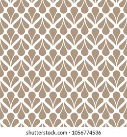 Floral Seamless Art Deco Pattern. Stylish antique background.