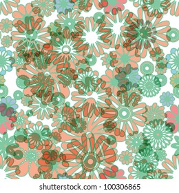 Floral seamless background