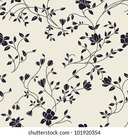 Floral seamless background