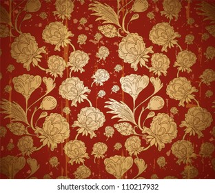 floral seamless background