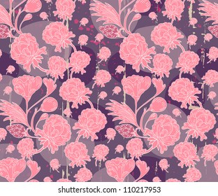 floral seamless background