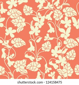 floral seamless background