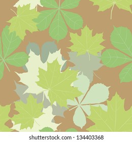 Floral seamless background.