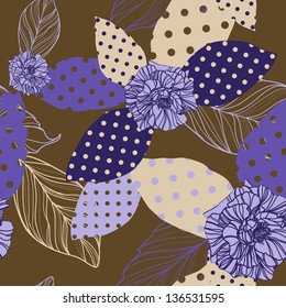 floral seamless background
