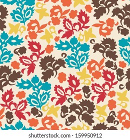floral seamless background