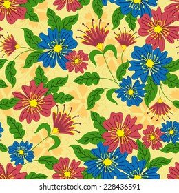 Floral seamless background