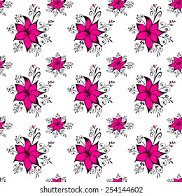 Floral seamless background
