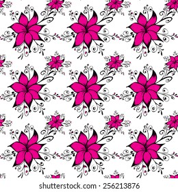 Floral seamless background