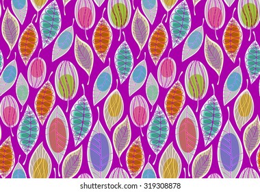 Floral seamless background