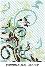 floral seamless background