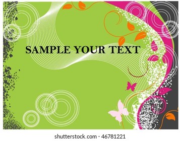 floral seamless background