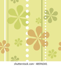  Floral seamless background