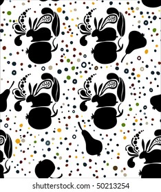 Floral seamless background