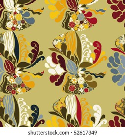Floral seamless background