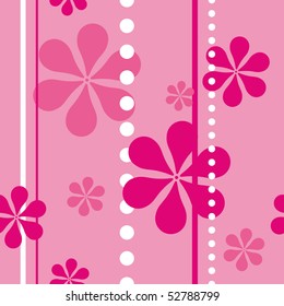  Floral seamless background