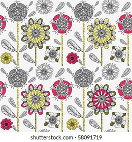  floral seamless background