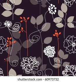 Floral seamless background