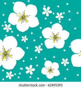 Floral seamless background