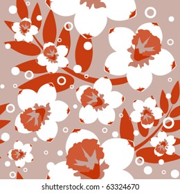 Floral seamless background