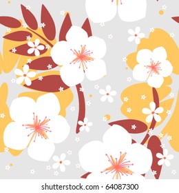 Floral seamless background