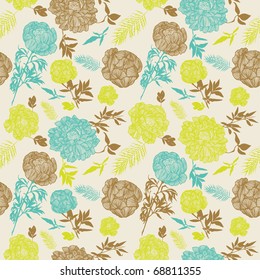 Floral seamless background