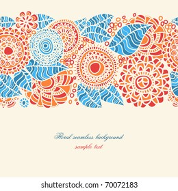 Floral seamless background