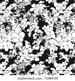 floral seamless background