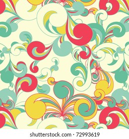 floral seamless background