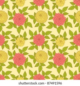 Floral seamless background