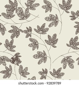 floral seamless background