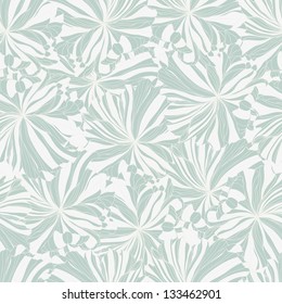 Floral seamless background. Abstract design