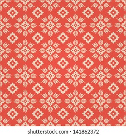 Floral Seamless Background Pattern