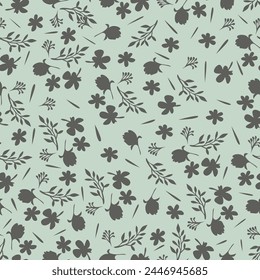 Floral seamless background - pattern for continuous replicate. See more seamless backgrounds in my portfolio