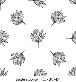 Floral seamless background for textiles, fabrics, covers, wallpapers, print, gift wrapping or any purpose