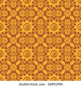 floral seamless background, vector image