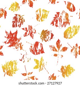 Floral seamless background for yours design use. For easy making seamless pattern just drag all group into swatches bar, and use it for filling any contours.