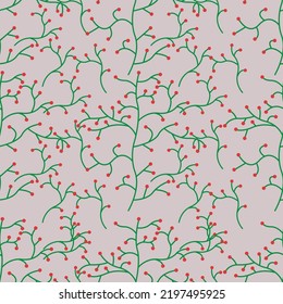 Diseño vectorial del patrón de bronce sin soldadura floral