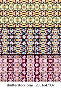 Floral Seamless Decorative Ornamental Pattern Design