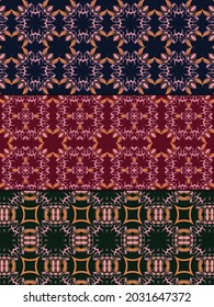 Floral Seamless Decorative Ornamental Pattern Design