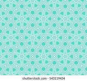 floral seamless geometric pattern background. Luxury texture for wallpaper, invitation. Vector illustration.