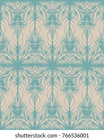 floral seamless ornament
