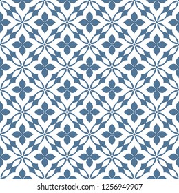 floral seamless ornamental pattern vector illustration