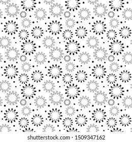 Floral seamless pattern -05. Plant texture for fabric, wrapping, wallpaper and paper. Decorative print.