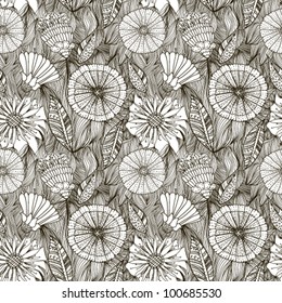Floral seamless pattern