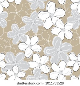 Floral seamless pattern