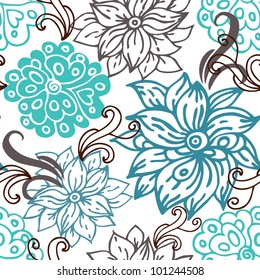 Floral seamless pattern